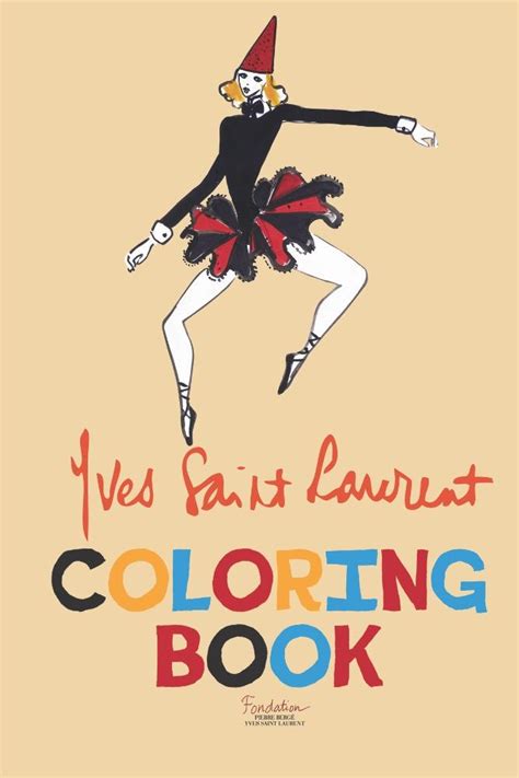 Yves Saint Laurent Coloring Book 